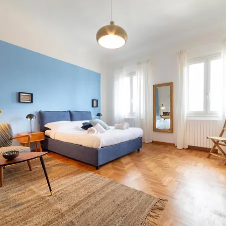 Apartament La Casa Del Murales Per 6 Persone Vicino Al Mercato Florencja